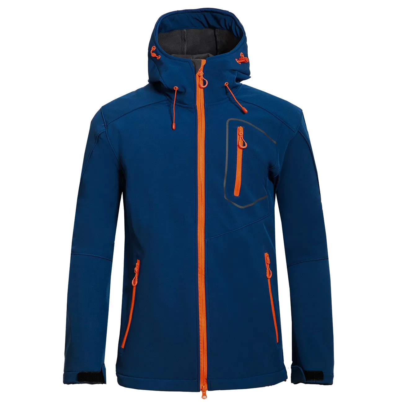 OEM ODM Windproof Outdoor Winter Warm Mountain Waterproof Men's Custom Softshell Jacket