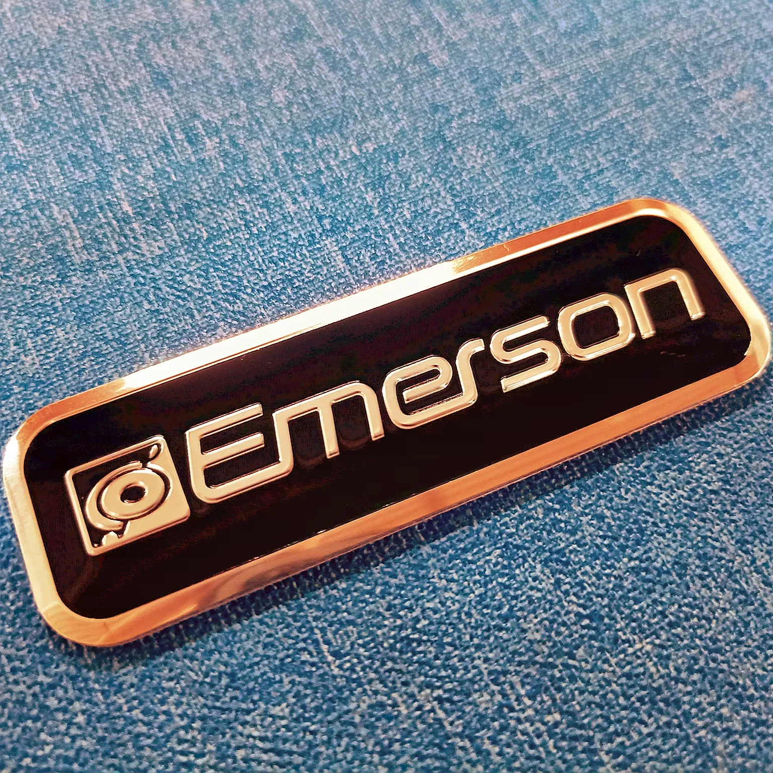 Custom Etched Stainless Steel Logo for Cars and Home Appliances