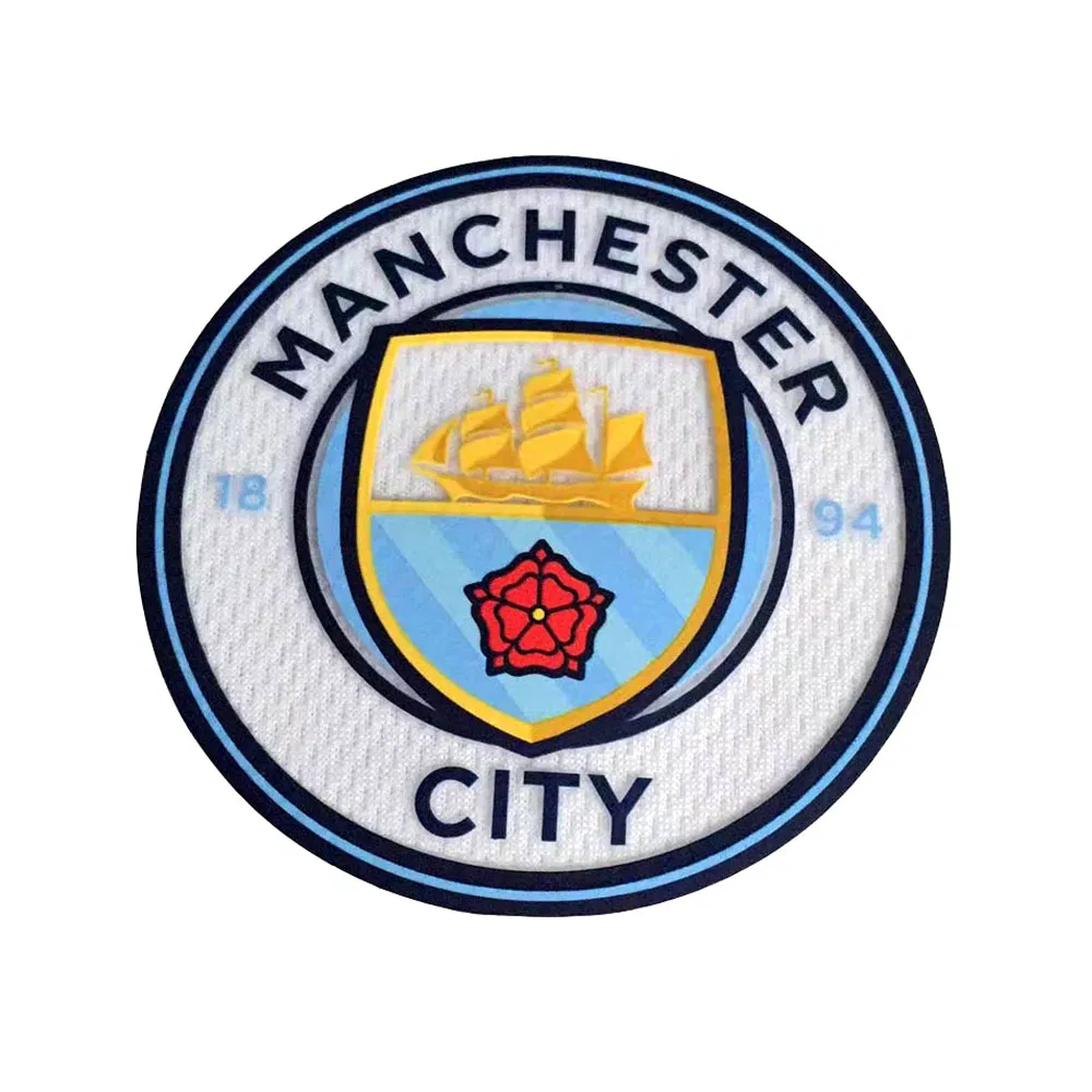 Custom 3D Heat Transfer Printing Raised Rubber Silicone Logo for Clothing Jackets