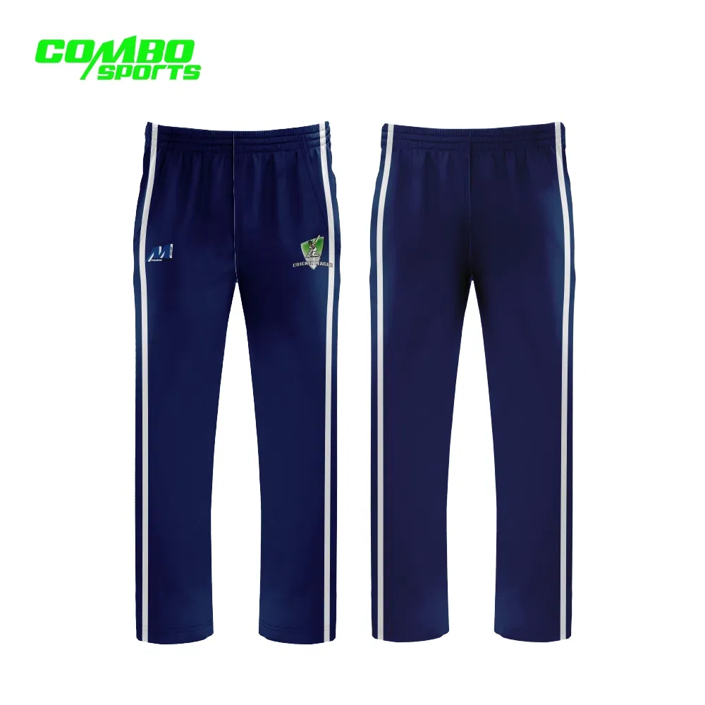 ODM&OEM Personalized Design Cricket Clothing Cricket Wear Cricket Uniform Repreve Sportswear Cricket Pants Sublimation Custom Logo Cricket Pants
