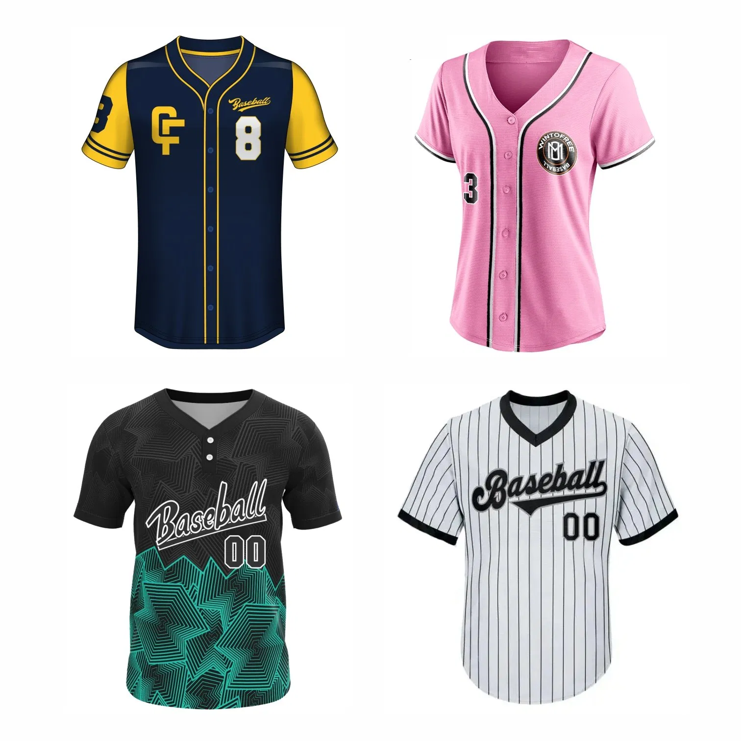 Custom Sublimation Sport Shirt for Soccer Football Fishing Cycling Baseball Archery Hunting Riding Running Gym Yoga Outdoor Jogging Training Polo Dropshipping