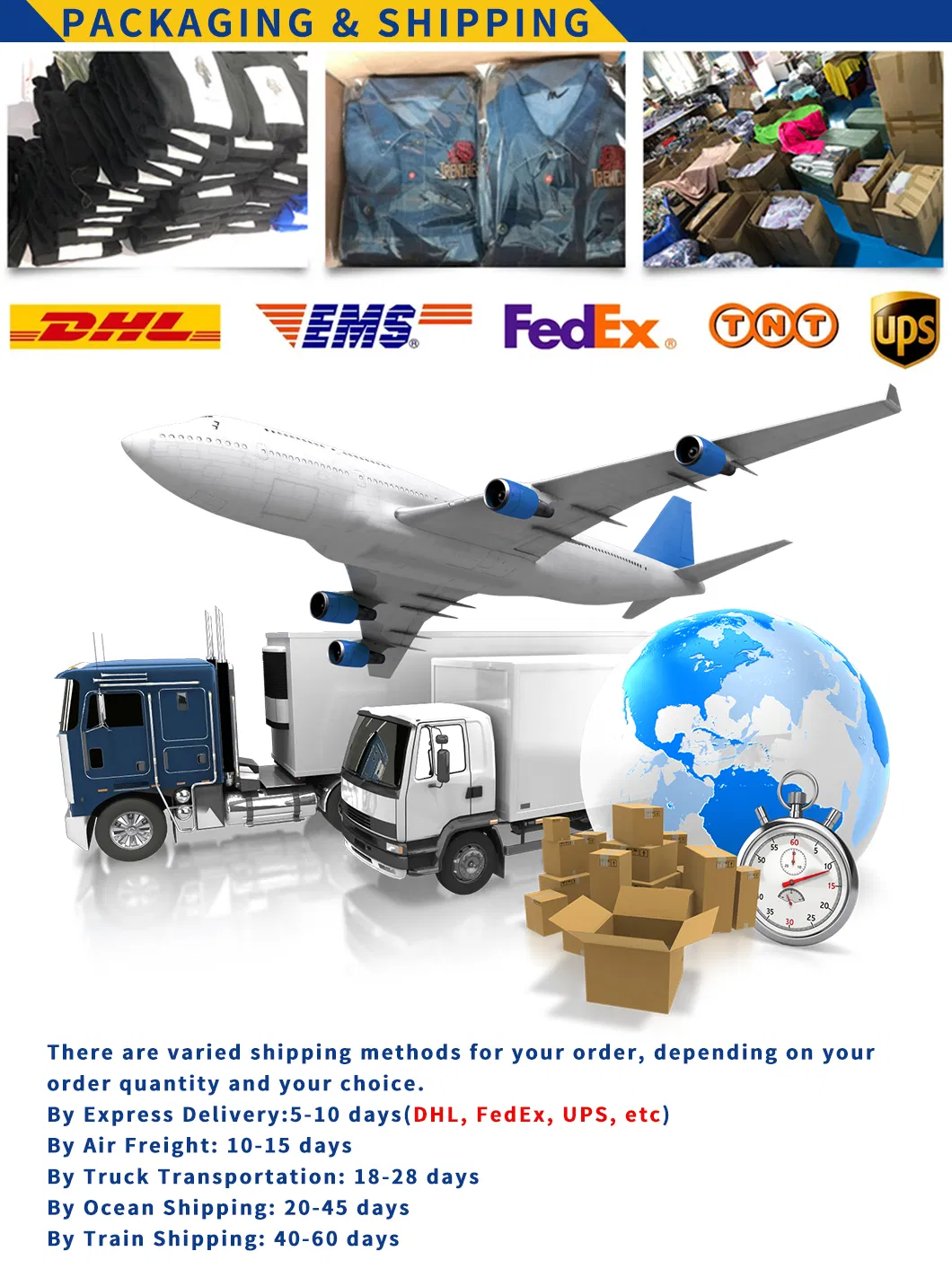 Packaging and Shipping Details