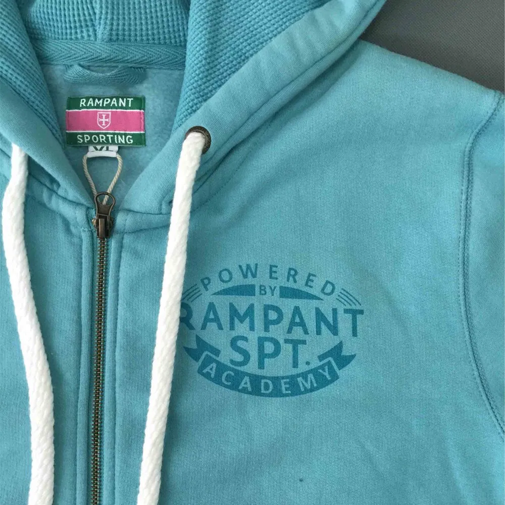 Wholesale Custom Screen Printing OEM Streetwear Thick Fleece Zip Hoodie