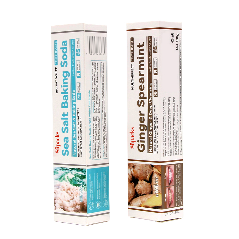 Wholesale Paper Box Custom Package for Personal Care Products UV Silk Screen Printing