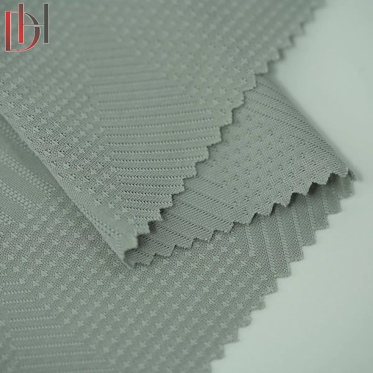 Custom Wholesale Dyed Quick-Drying Breathable Sport Jacquard Shirt Fabric Textile