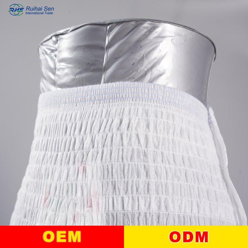 Wholesale OEM Custom Cheap Unisex Adult Disposable Pull up Diapers Pants Manufacturer