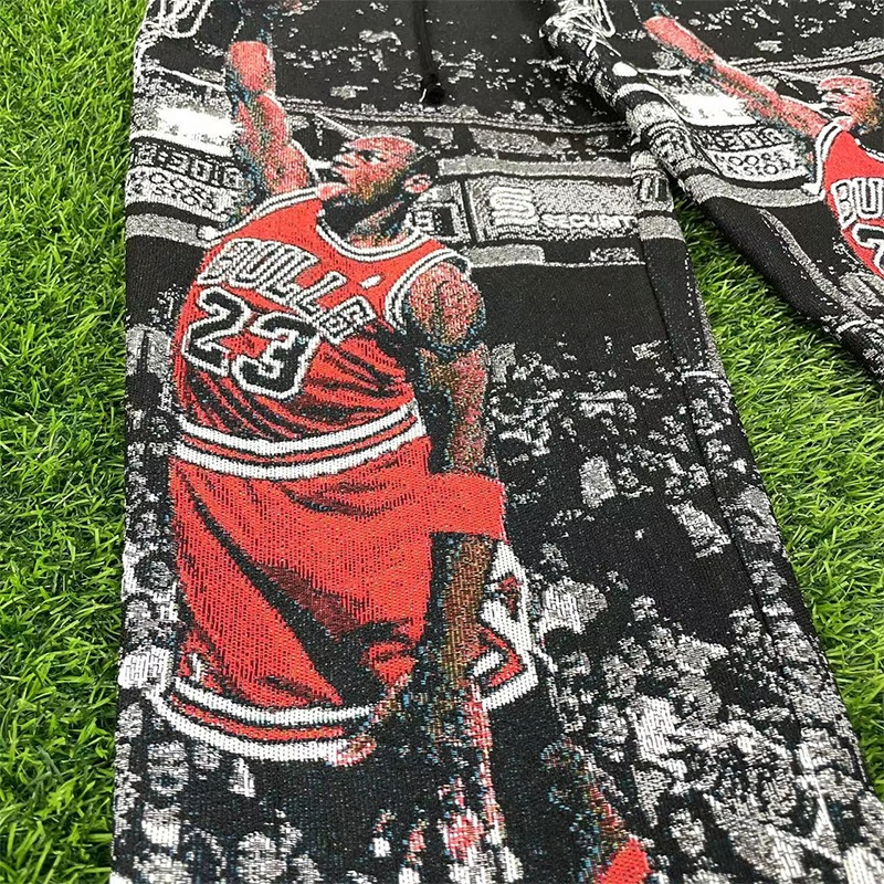 Tapestry Fabric Custom Tapestry Pants Men and Women