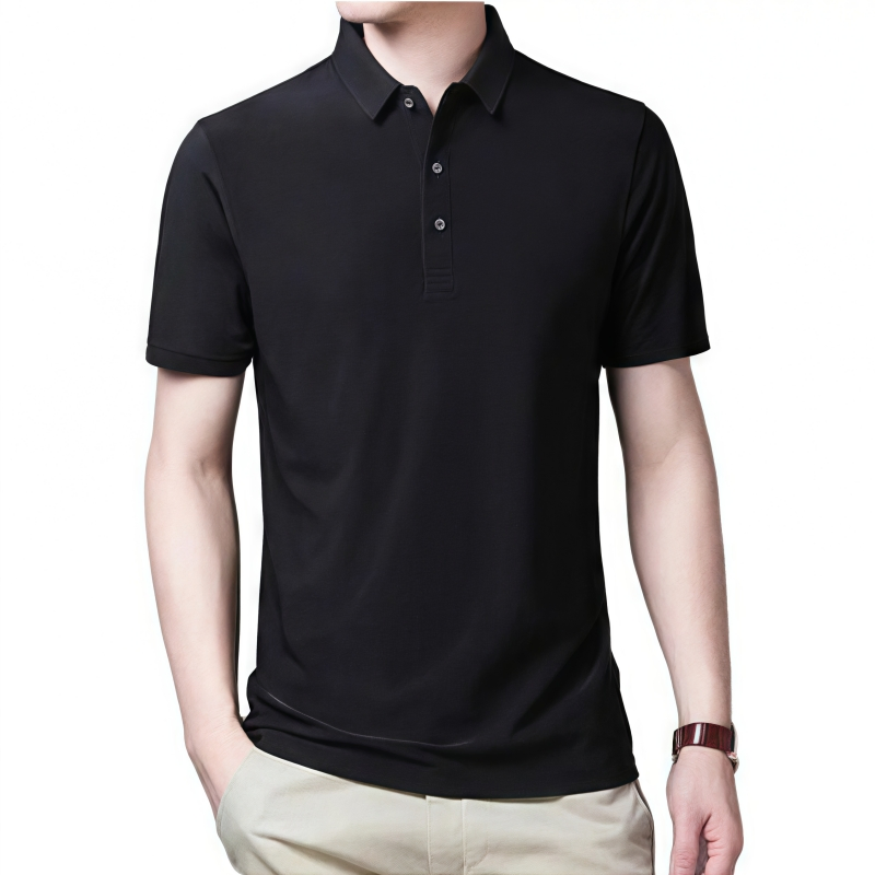 Wholesale High Quality Custom Printed Logo 100% Cotton Plain Golf Men's Polo Shirt