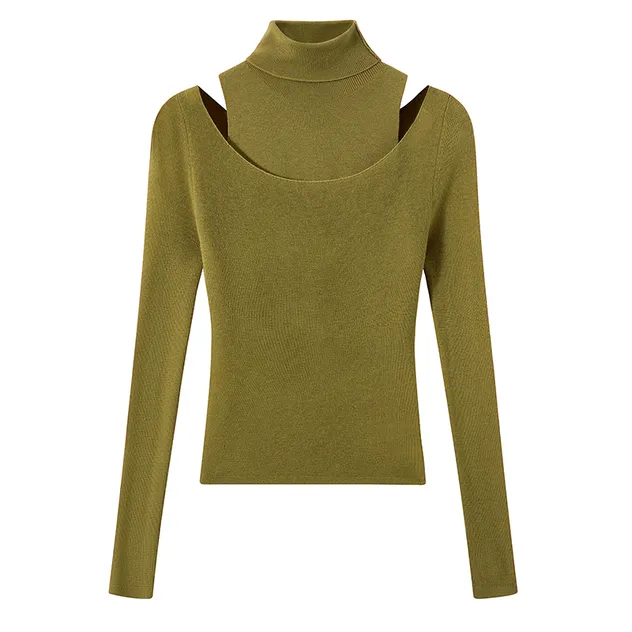 Ladies Fashion Wool Blouse