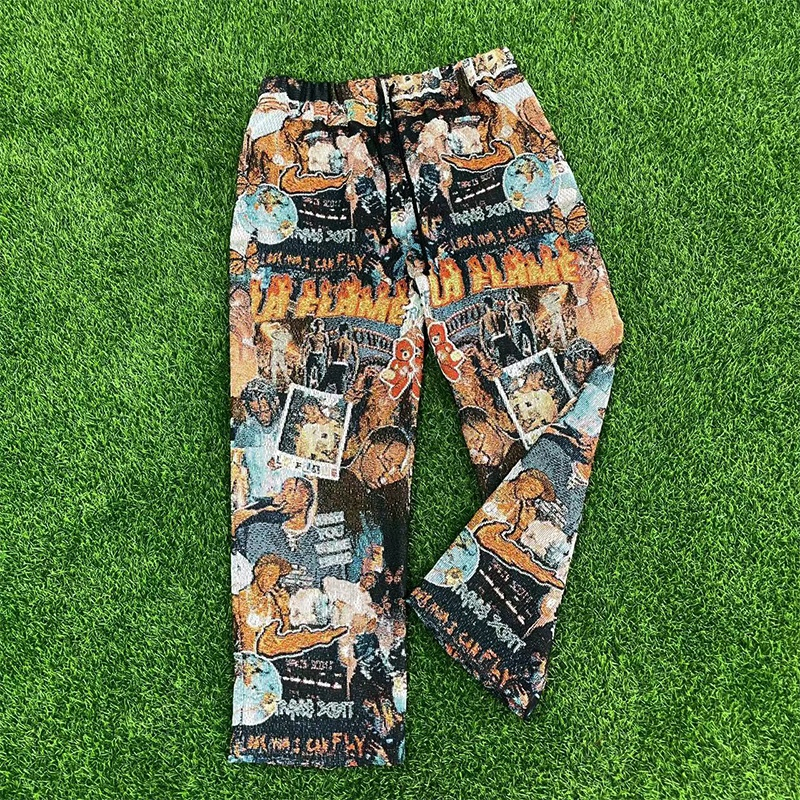 Tapestry Fabric Custom Tapestry Pants Men and Women