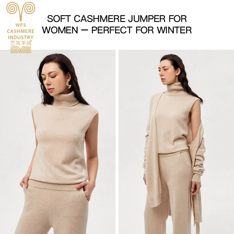 Knitwear Manufacturer Custom Spring Summer Autumn Winter Casual Turtleneck Sleeveless Sweater Knit Pullover Vest