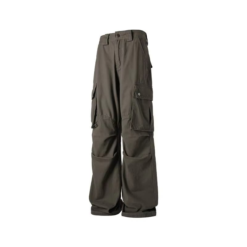 Custom Manufacturer Vintage Vibe Outdoor Sport Fashion Oversize Overalls Cargo Pants