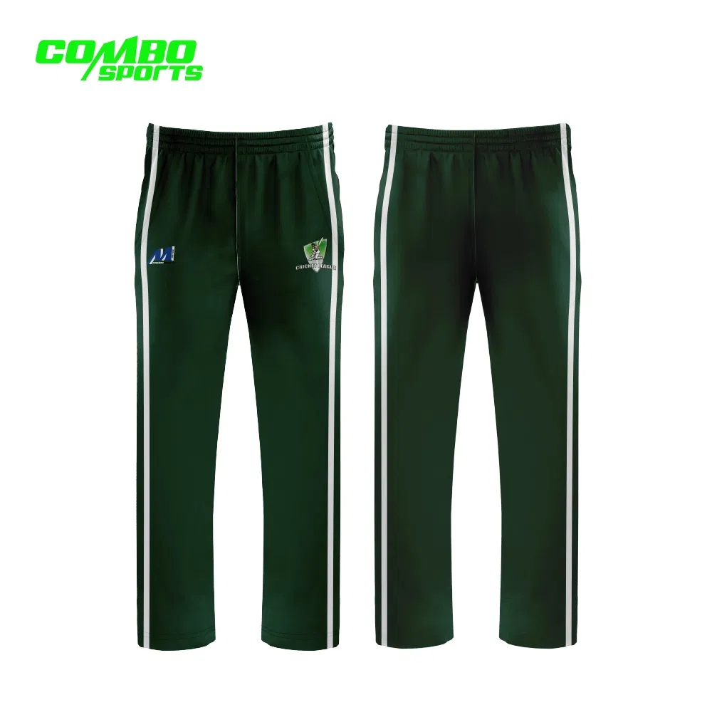 ODM&OEM Personalized Design Cricket Clothing Cricket Wear Cricket Uniform Repreve Sportswear Cricket Pants Sublimation Custom Logo Cricket Pants