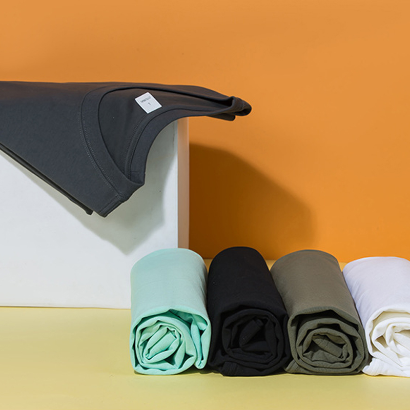 High Quality 220GSM 100% Cotton T Shirt Plain Custom Logo Wholesale Men Colorful Soft Cotton Shirt