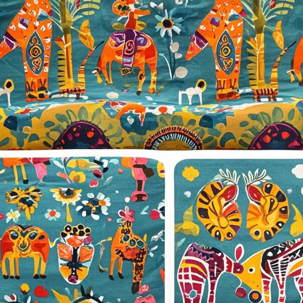 Chinese Factory Custom Wholesale Hot Sell 100% Polyester Printed Fabric Design African Woven Fabric