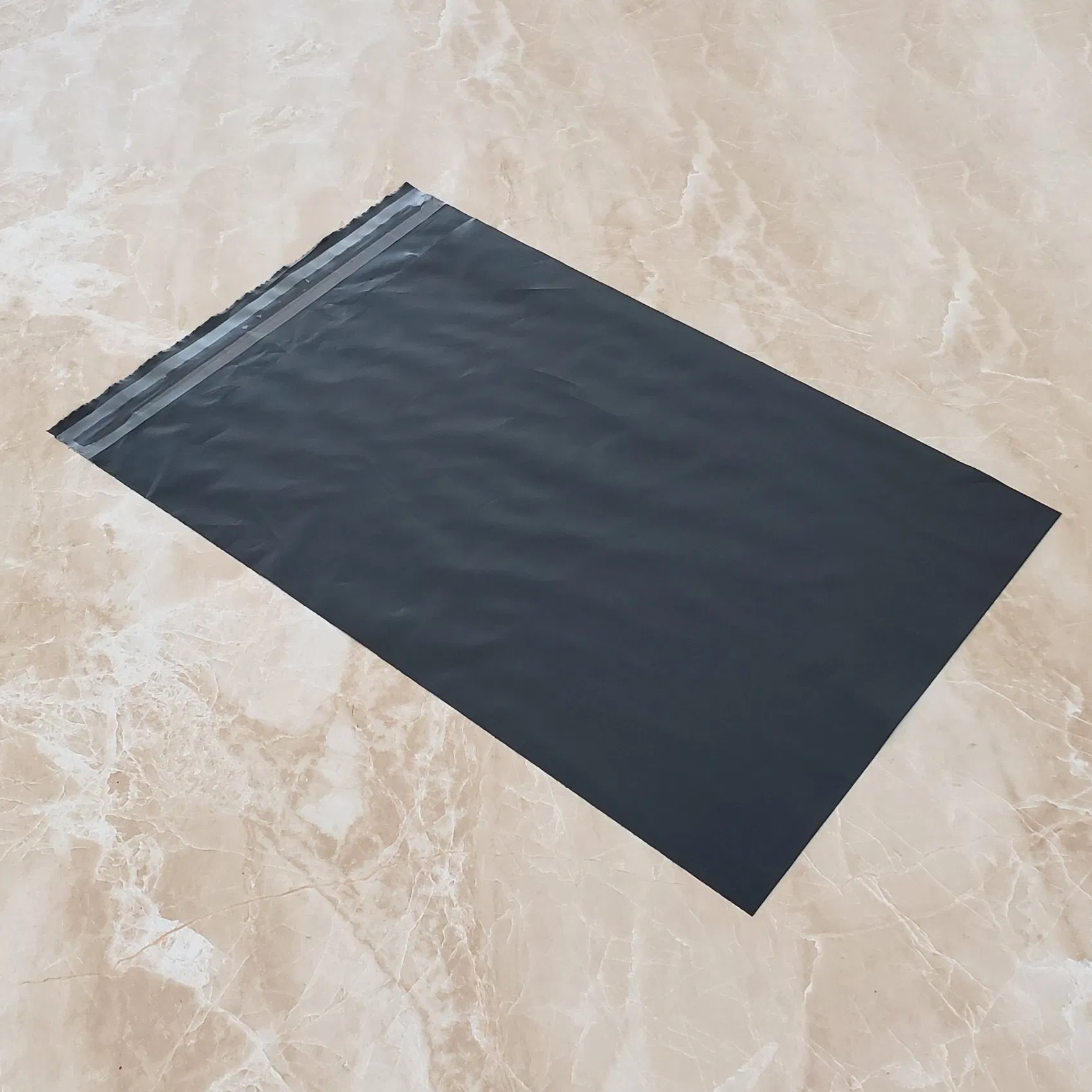 Black Custom Design Biodegradable Waterproof Nice Quality Die Cut Envelopes Package Certified by Ok Compost Home &amp; Industrial