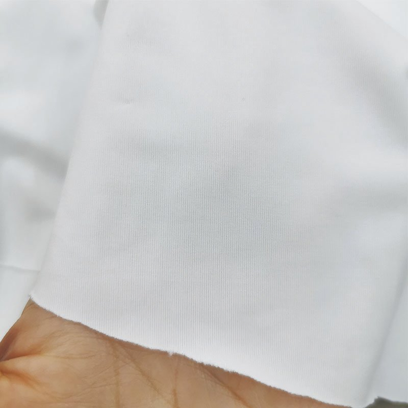 OEM Custom 160GSM Anti-Pilling Jacquard 85% Nylon 15% Spandex Stretch Sportswear Fabric for Yoga Clothes