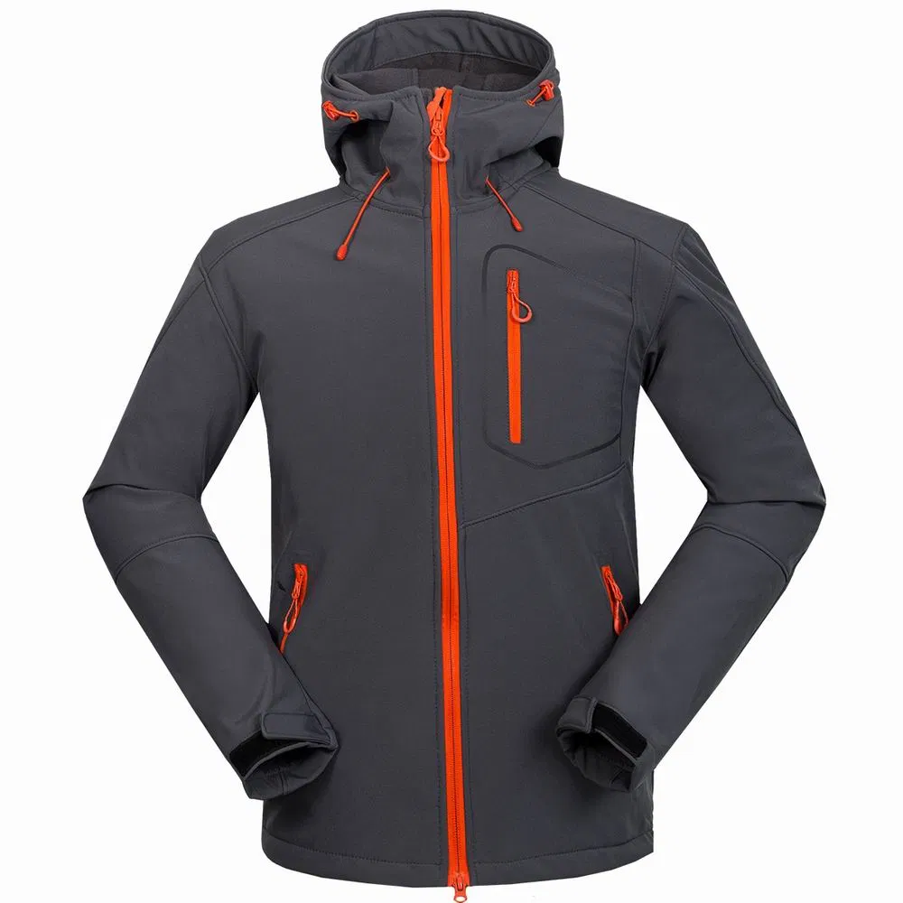 OEM ODM Windproof Outdoor Winter Warm Mountain Waterproof Men's Custom Softshell Jacket