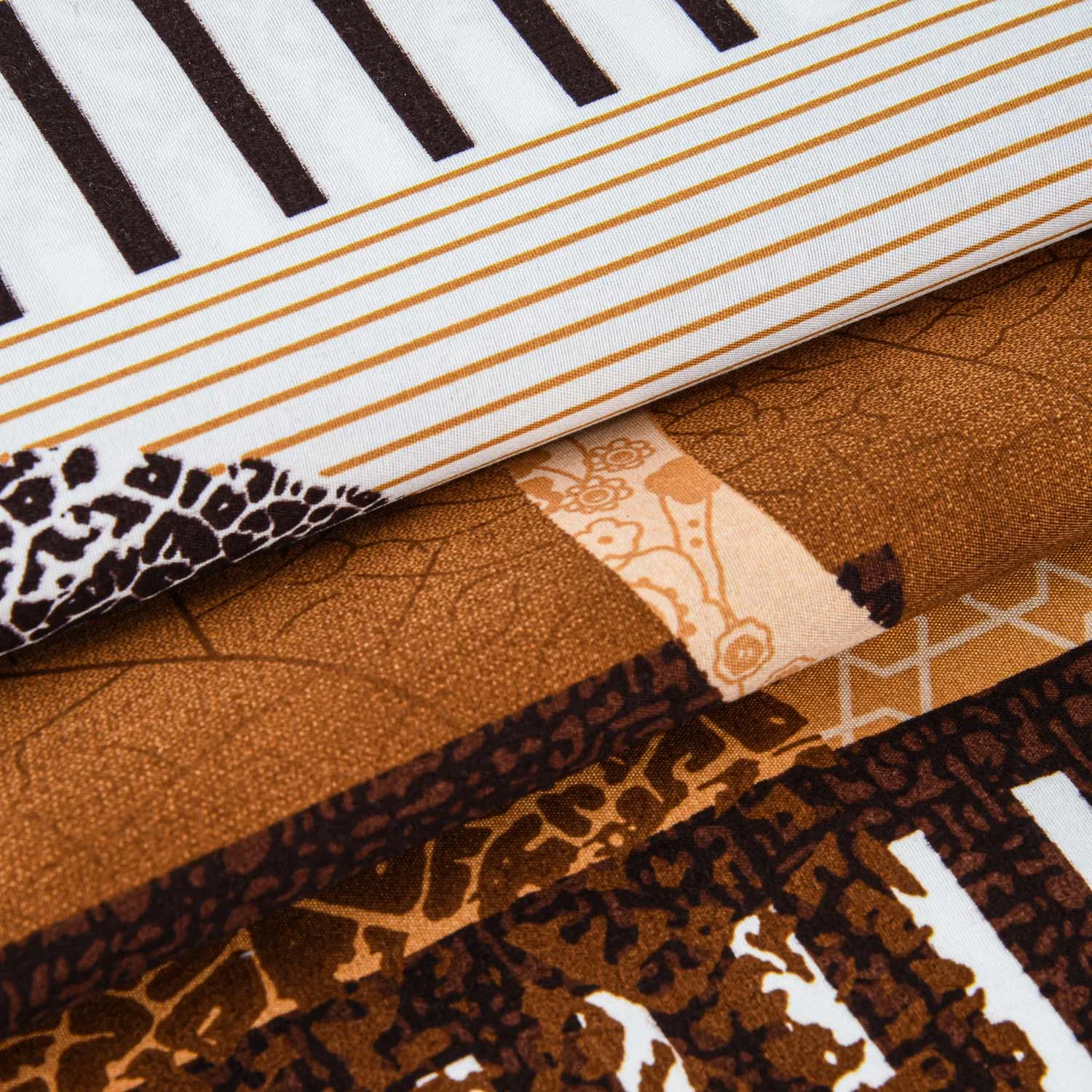 Wholesale Custom Printed Fabric Ethnic Style Pattern Polyester Fabric Striped African Market Skirt Clothing Fabric