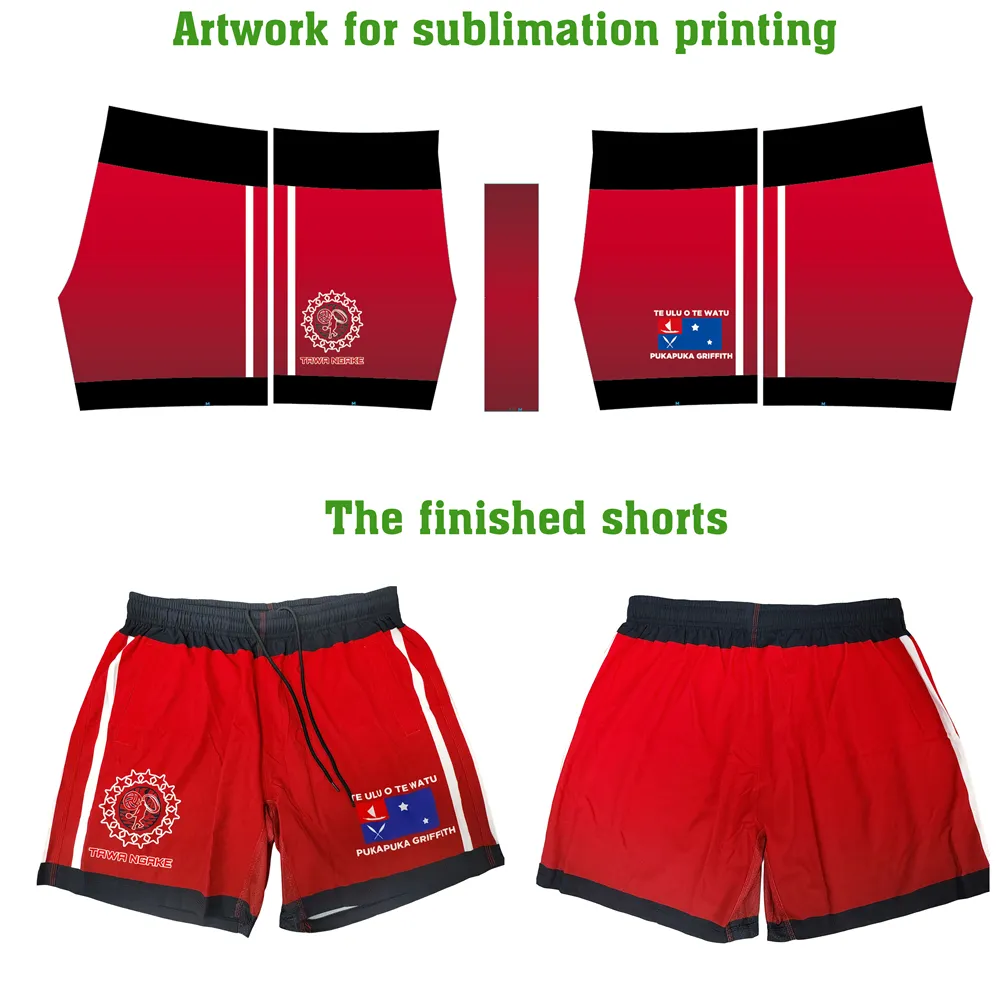 Rugby Shorts Front View