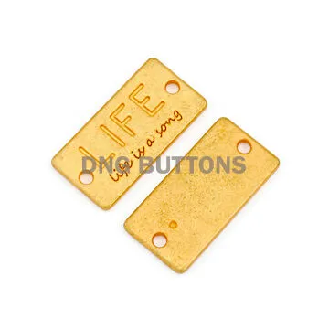 Metal Logo Tags 3