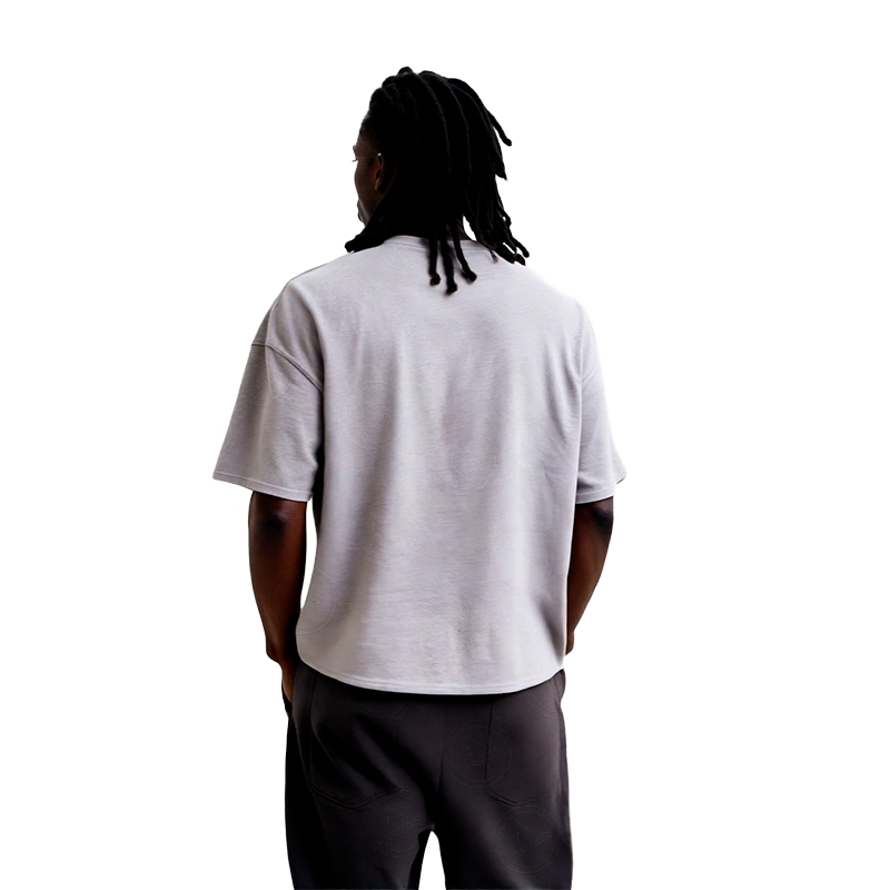 Custom Heavy Plain 100% Cotton Drop Shoulder Oversized T-Shirts for Men Blank Heavyweight Oversized Boxy T Shirt Manufacturer