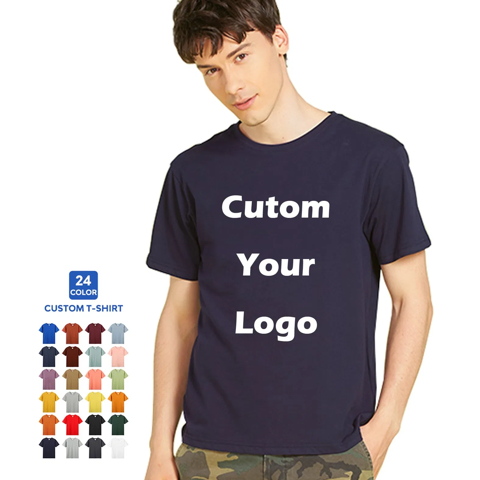 Mens Tee T-Shirt Manufacturer Cotton Men Tshirt Custom Print Graphic Logo T Shirt Designs Sublimation Camiseta Mens T-Shirt