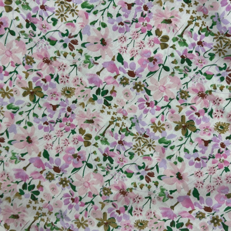 Custom 100% Cotton Fabric Lightweight Tissus En Coton Printed Fabric for Shirts