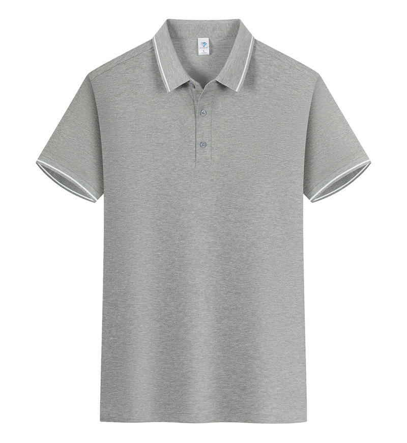 Custom Made Embroidered Logo Plain Women Men's Business Casual Wear Polo Shirt