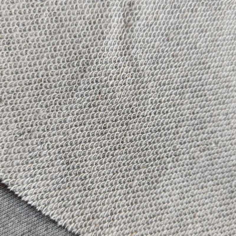 White Thick Heavy Weight 100% Cotton Custom Different French Colors Terry Fabric Supplier for Hoodie Sweatshirts