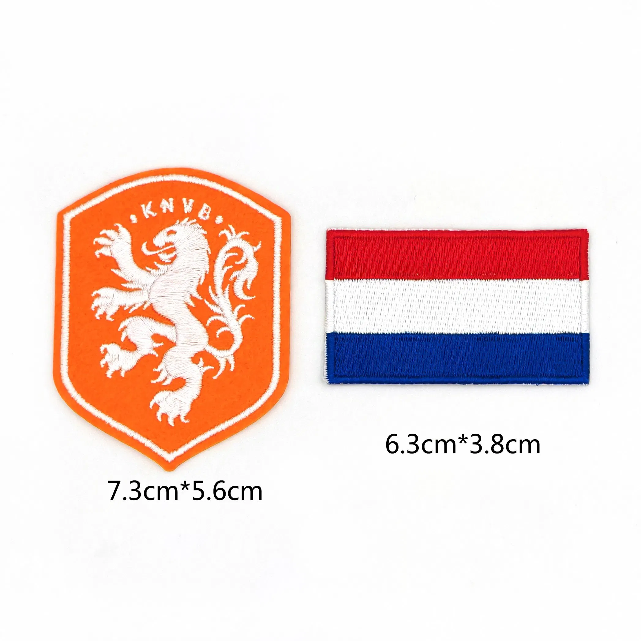 Fans Supplies DIY Custom Football Clothing Team Logo of Various Materials