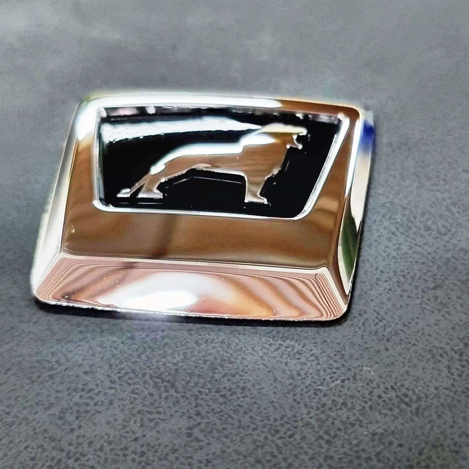 Custom Etched Stainless Steel Logo for Cars and Home Appliances