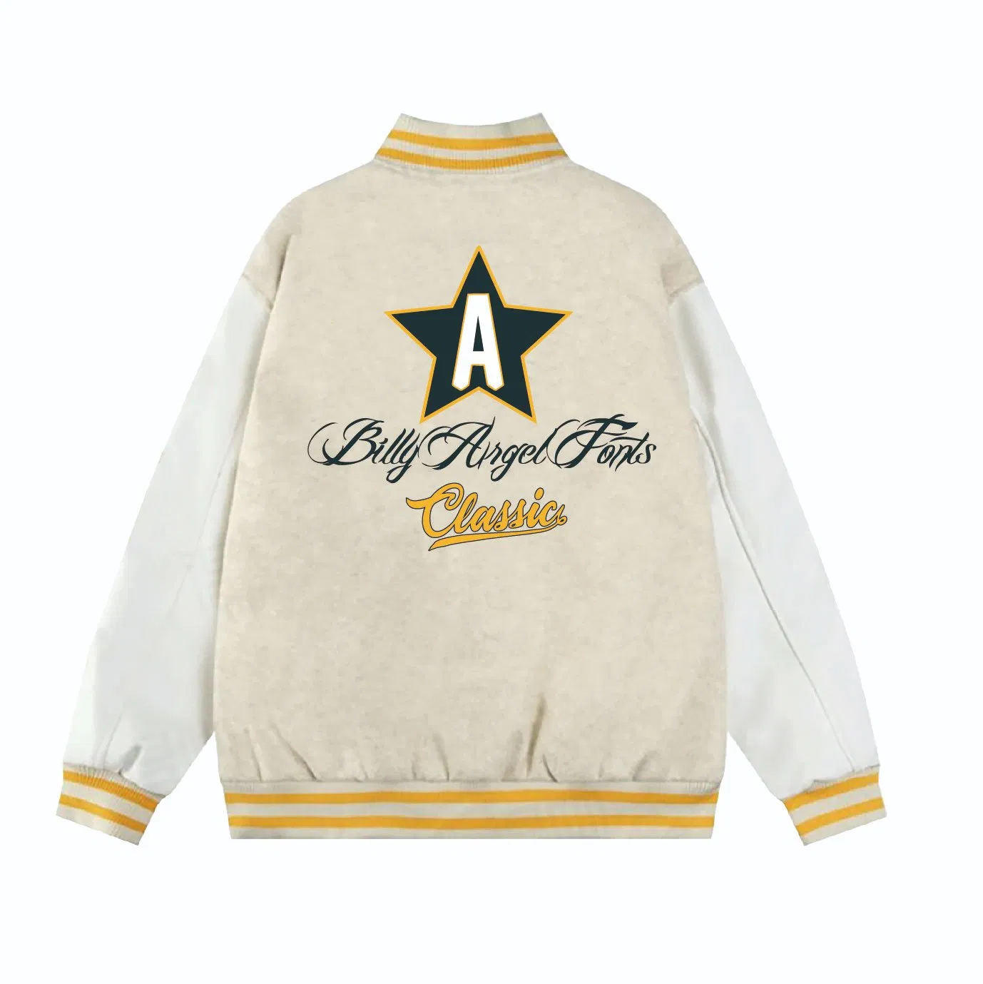 OEM Custom Letterman Jacket Manufacturers Casual Vintage Style Varsity Jacket