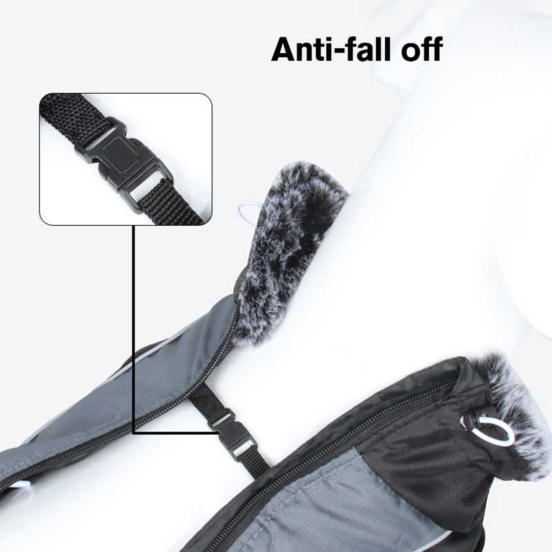 Custom Manufacturer Windproof Fleece Pet Clothing Designer Dog Vest Clothes Jacket Coat for Autumn and Winter