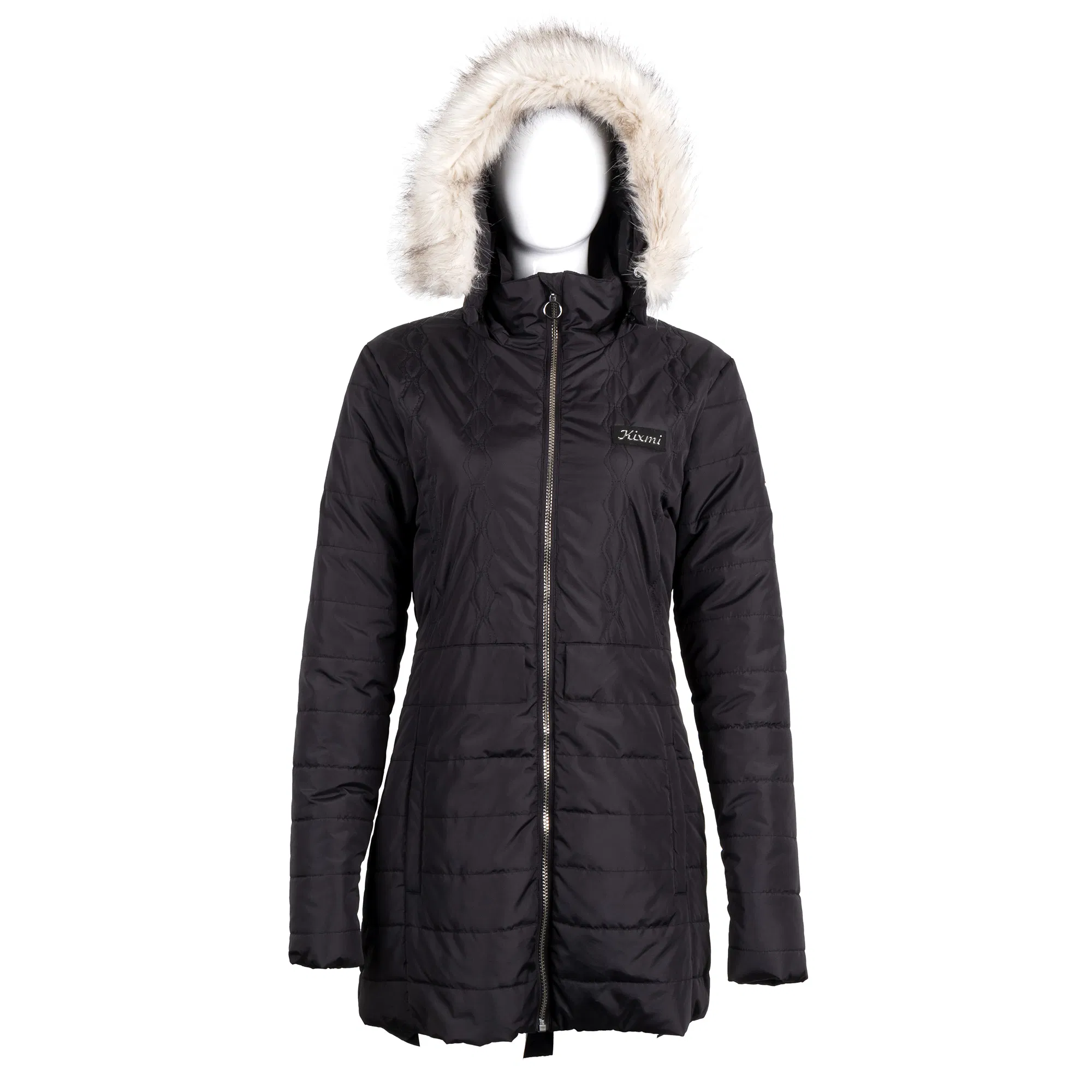Sport Cotton Women Winter Coats Zipper Buckle Waterproof Custom Coat Lady Coat