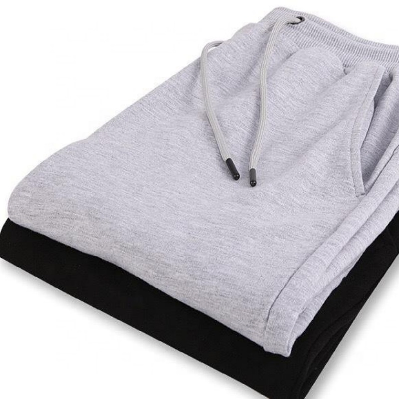 OEM Manufacturer Custom Logo Mens Jogger Pants Black Sweat Pants Unisex Cotton Custom Joggers Men Sweatpants