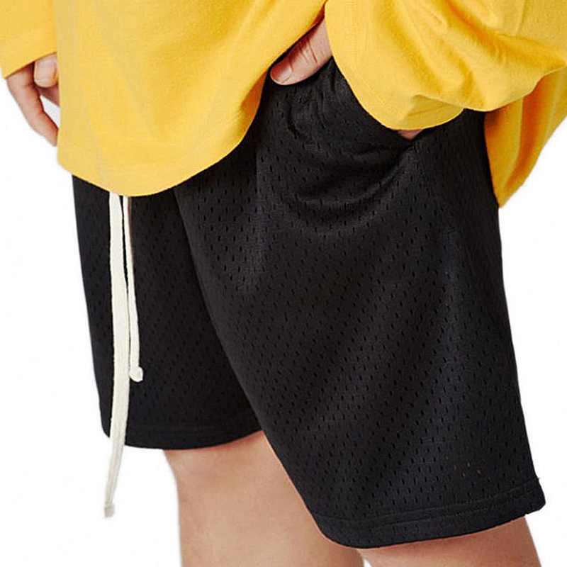 Custom Manufacturer Blank Plain Men's Gym Shorts Quick Dry Athletic Running Joggers Polyester Basketball Mesh Shorts