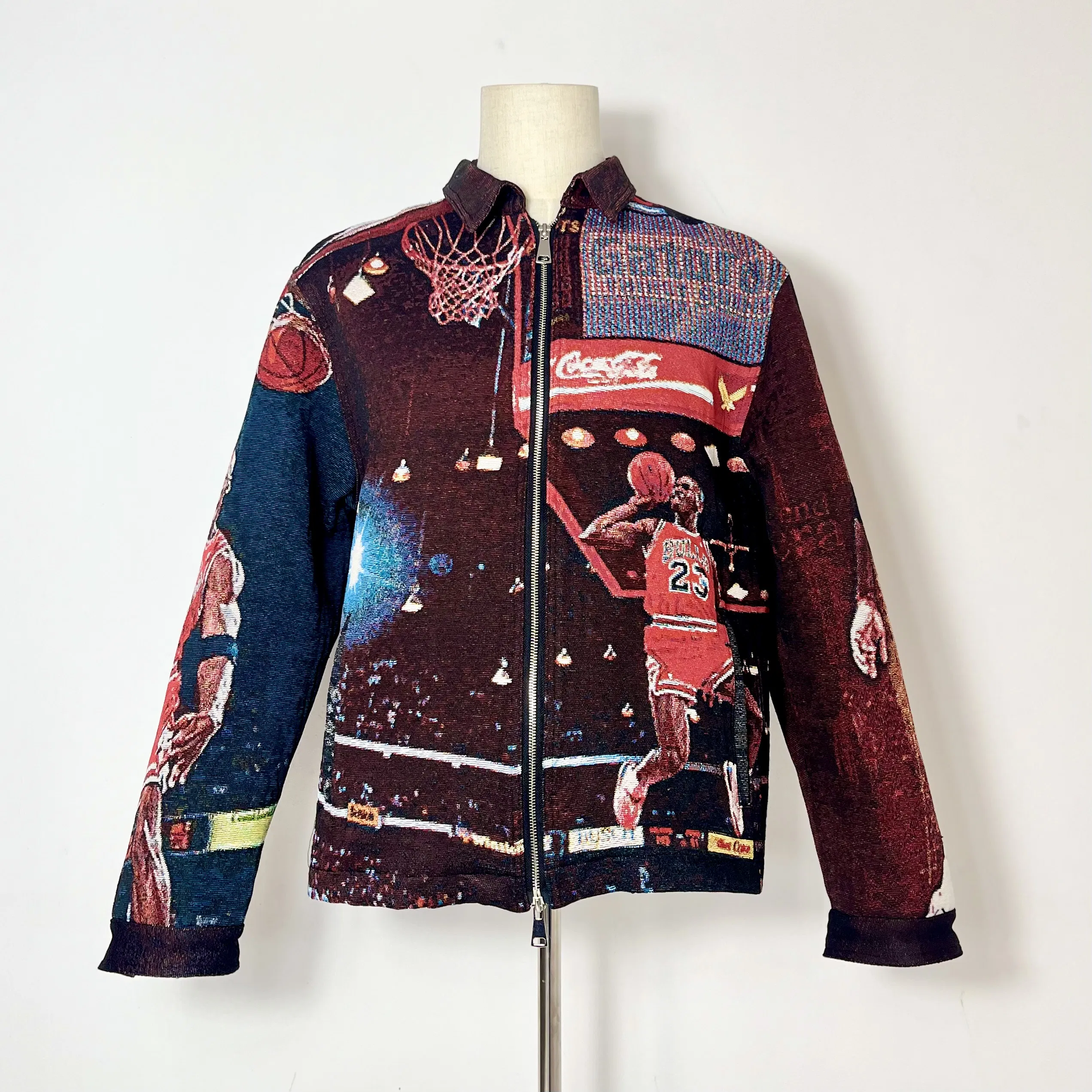 Tyler The Creator Custom Tapestry Clothing Manufacturer Bomber Jacket Tapestri Jacket Shirt Men
