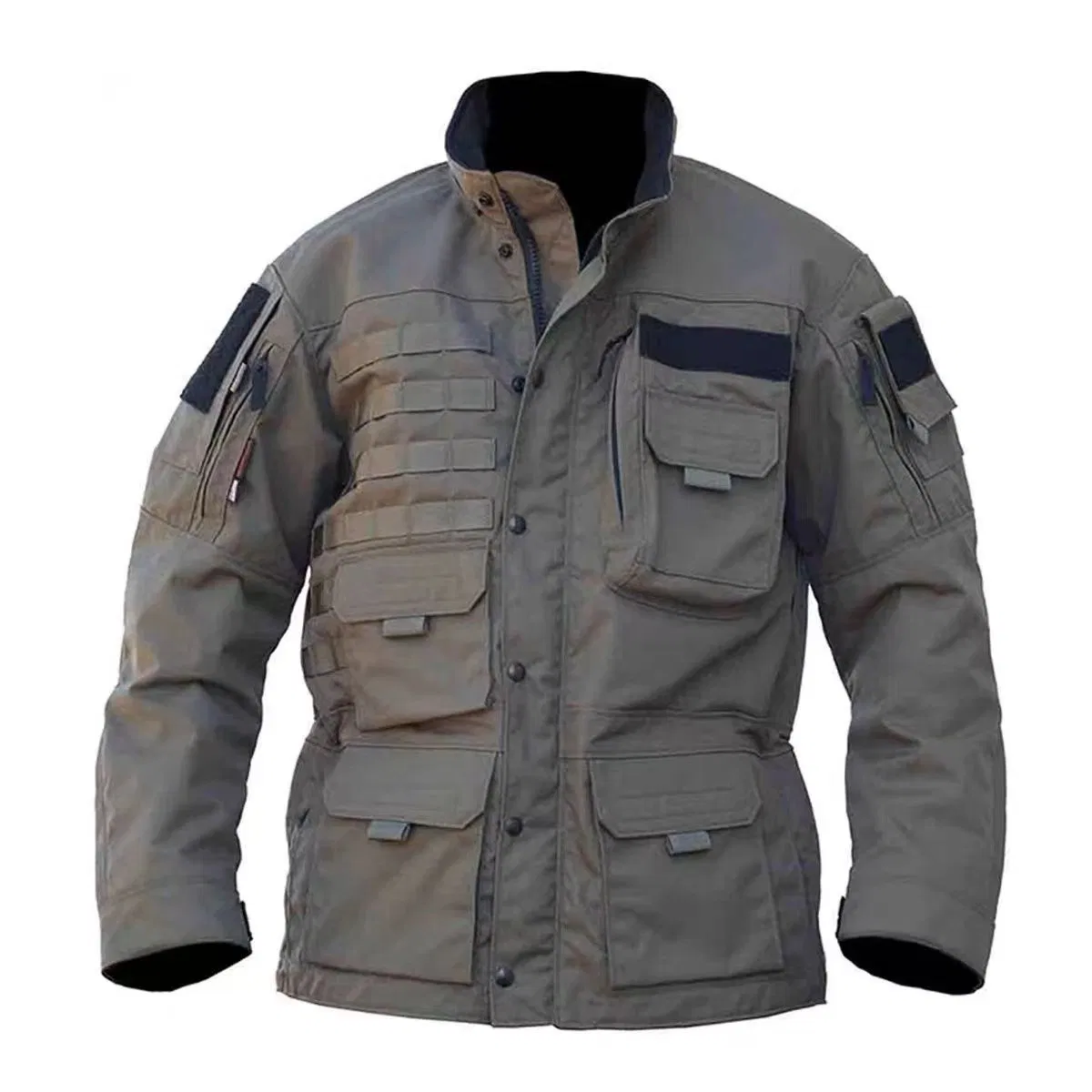 Custom Field Hoodie Training Outfits Cold-Weather Waterproof Men's Tactical Jacket