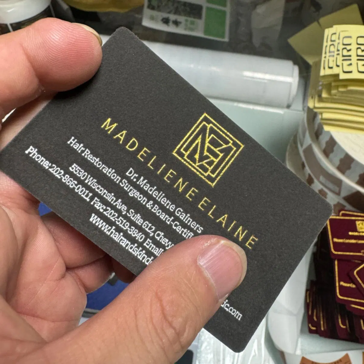 Custom Printed Envelopes Birthday Marry Party Gift Card Paper Envelopes Gift Foil Gold Envelope Printing Logo