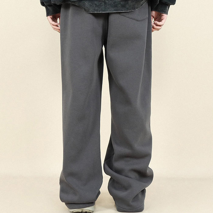 Manufacturers Custom Streetwear Acid Wash Sweat Pants Men Sunfaded Sweatpants