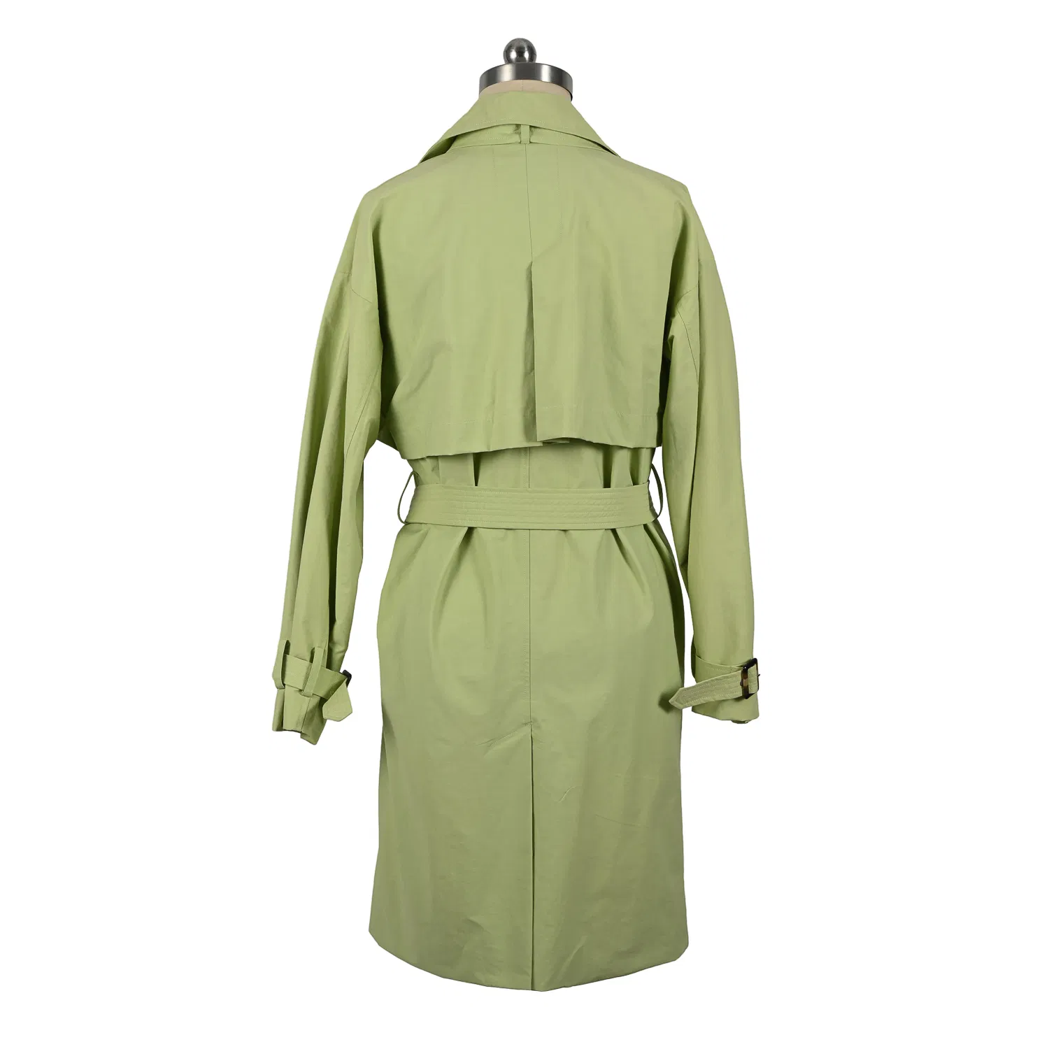 Fashion Design Custom Women's Trench Coat Warm Long Waist-Cinched Coat Outdoor Jacket