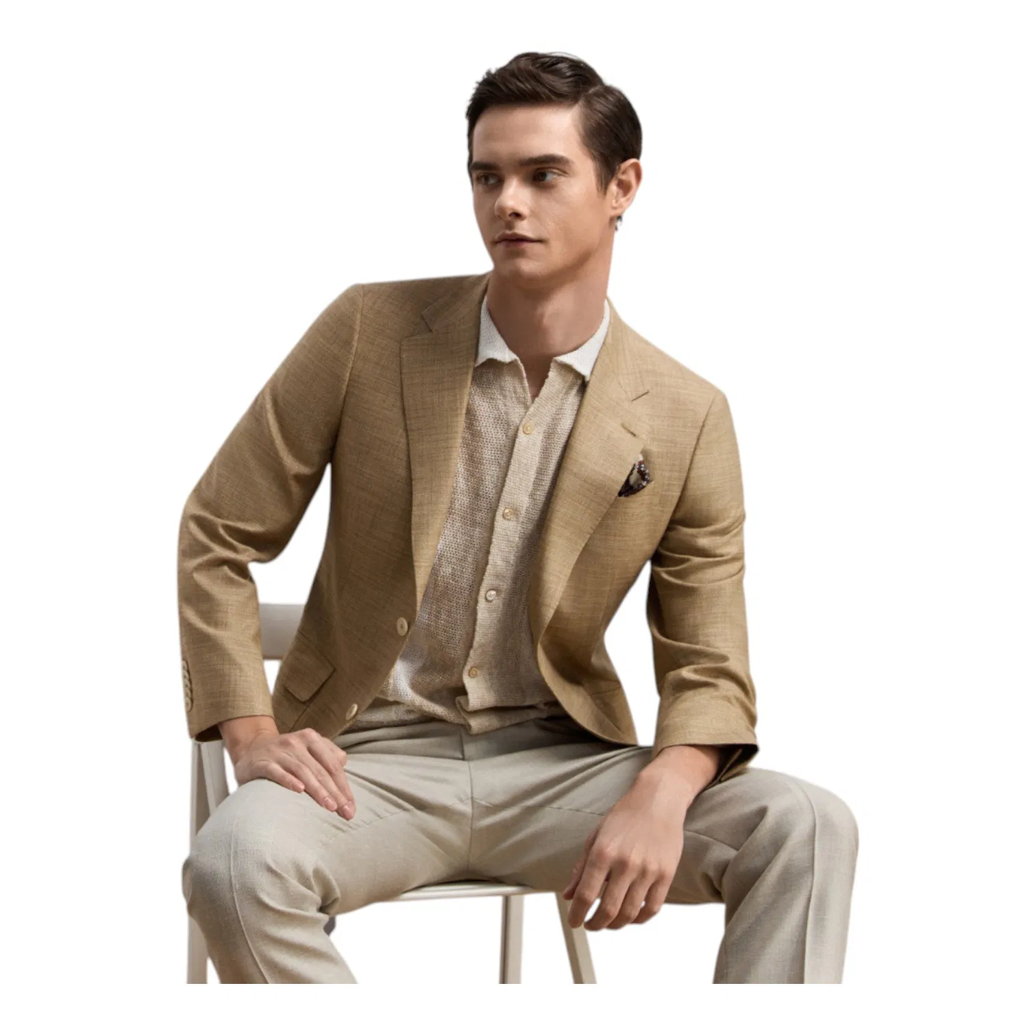 Elegant Custom Tailored with Wool for Office and Corporate Custom Made Pant