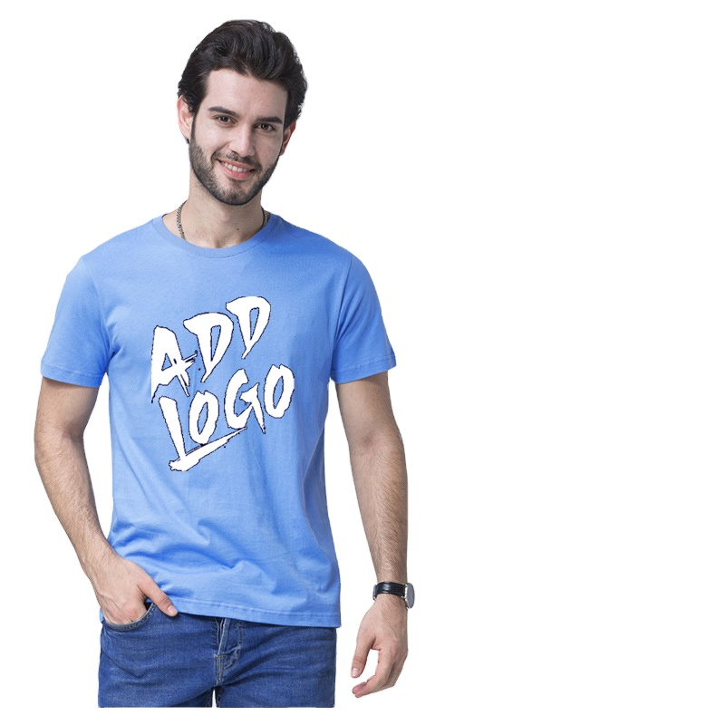 Wholesale Custom Blank 100% Polyester Men Sublimation Printing T Shirt