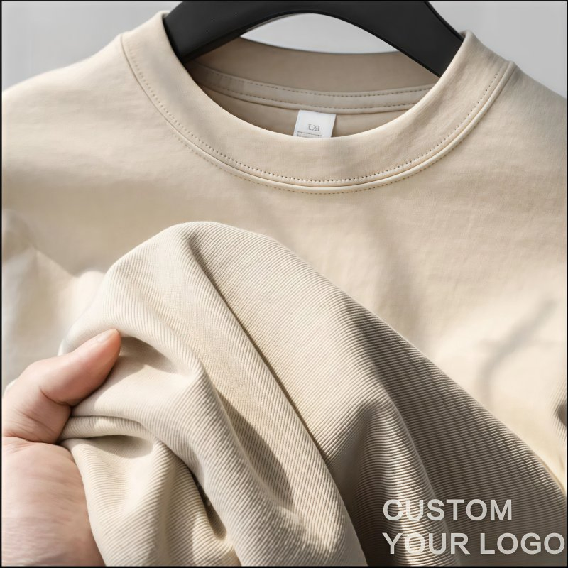Wholesale Graphic Custom Cotton Printing Men's Plain Blank Heavy Weight T Shirt