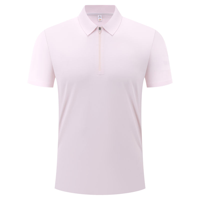 Custom Made Logo Sun Protective Function Seamless Unisex Business Casual Plain Polo Shirt