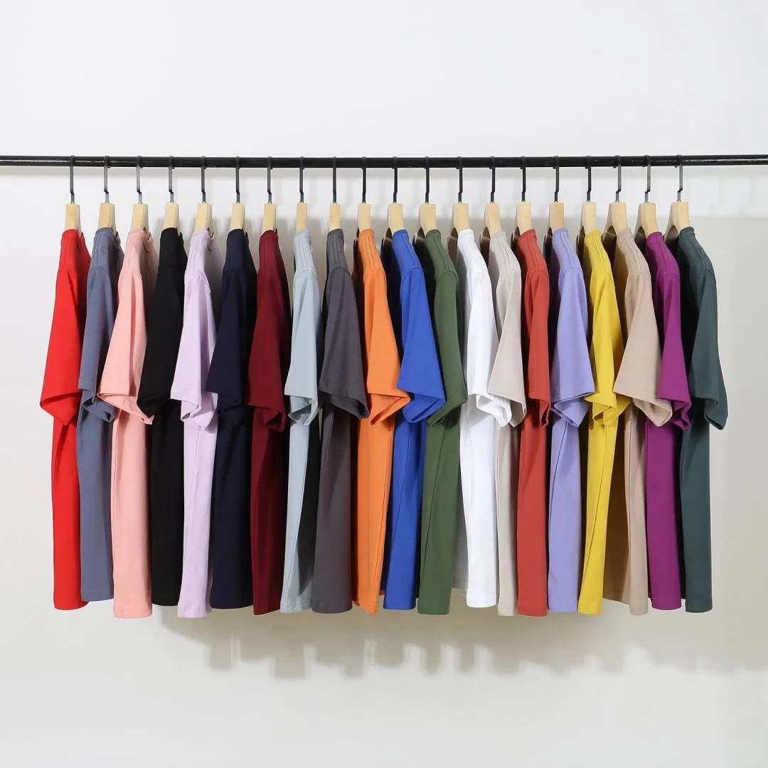 Wholesale 100% Cotton High Quality Shirt Printing Embroidered OEM Custom Logo T-Shirt