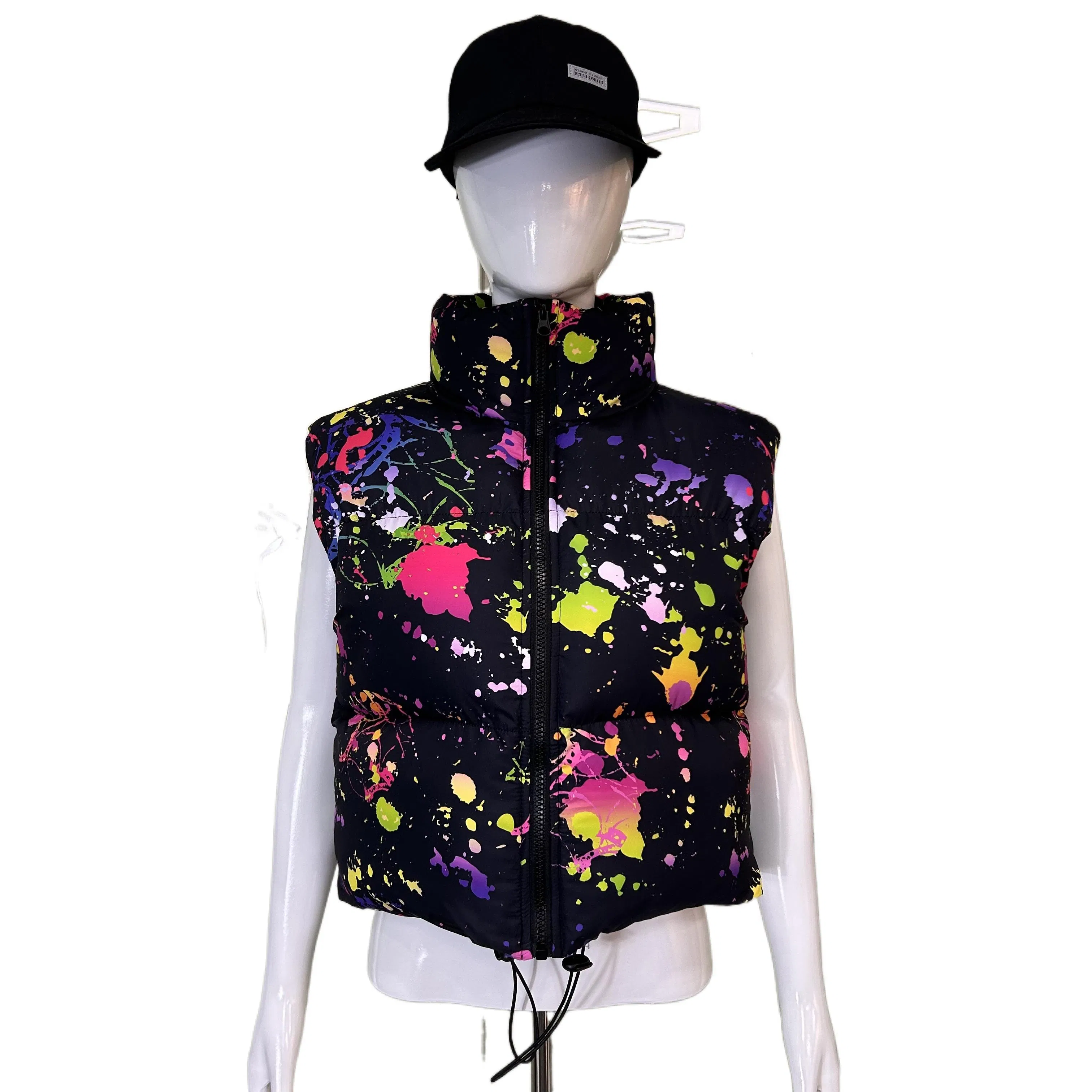 Manufacturer Women Clothing Puffer Down Vest Winter Jackets Woman Coat Custom Womens Down Coats Sleeveless Puffer Vests