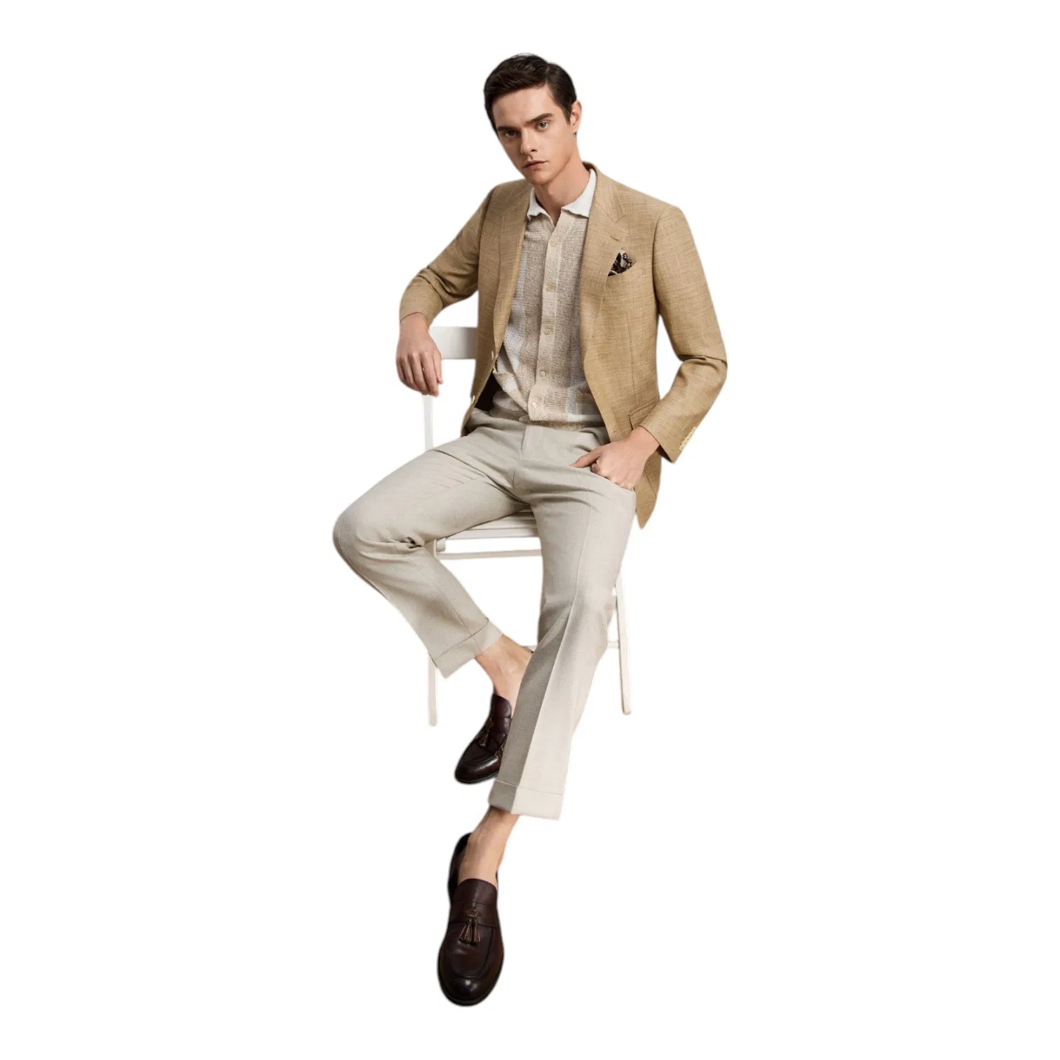 Elegant Custom Tailored with Wool for Office and Corporate Custom Made Pant