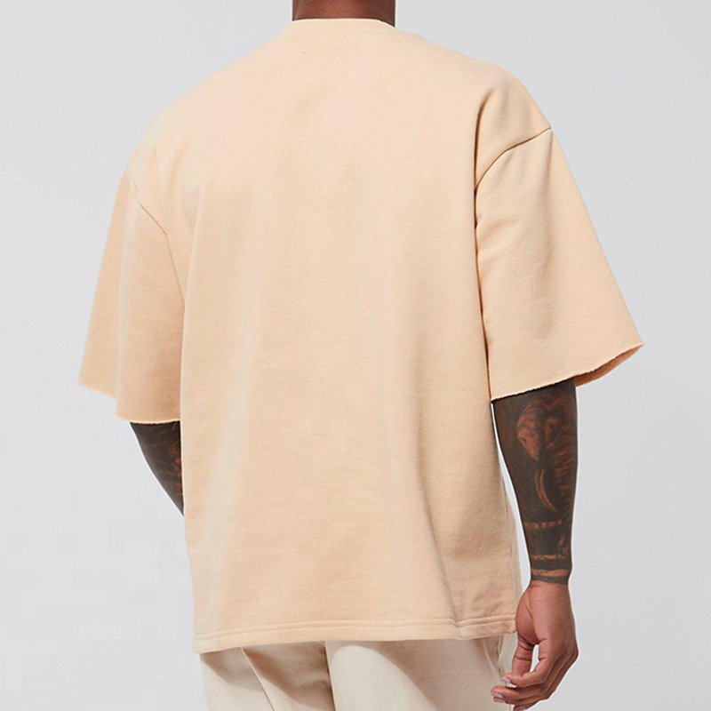 Men Clothing Casual Bulk Streetwear Designer Graphic Screen Print Shirts DTG Custom T Shirt for Men Heavyweight T-Shirt